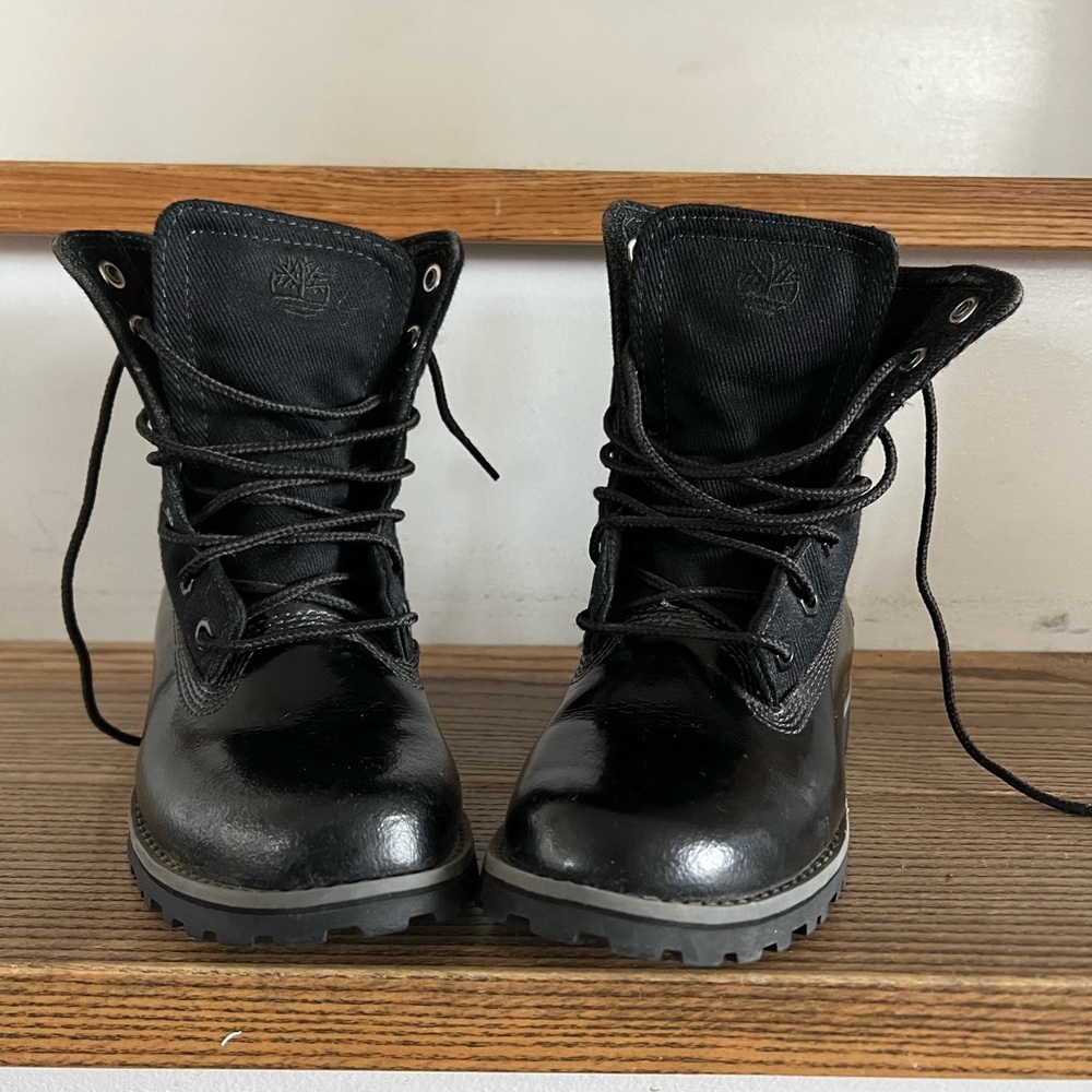 Timberland Lace Up Boots Black Size 13